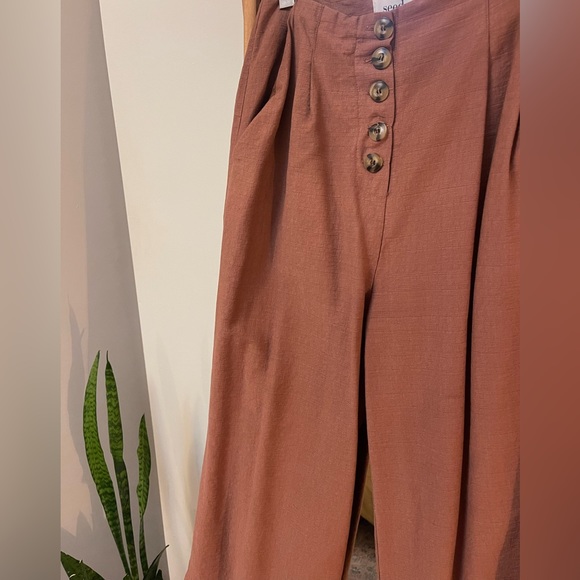 SOLD. Seed Heritage Linen Pants - Picture 3 of 7